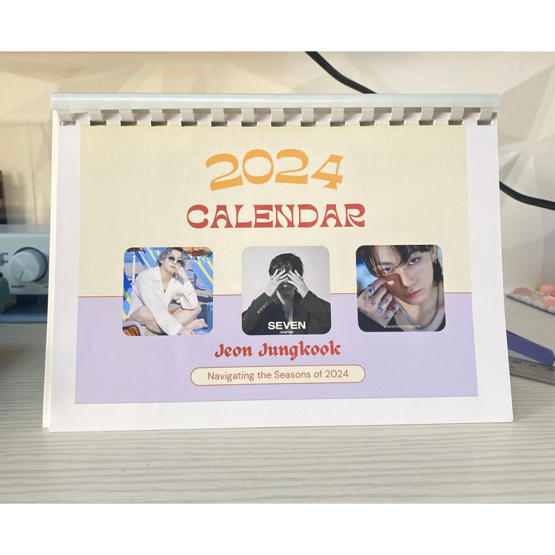 JUNGKOOK Calendar 2024 Shopee Philippines