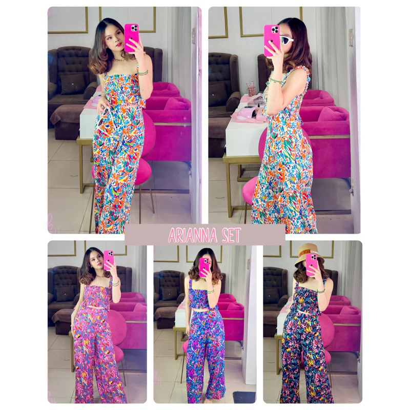 PBC ARIANNA SET (Premium Challis) | Shopee Philippines