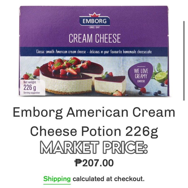 SALE!! Cream Cheese 226g Shopee Philippines