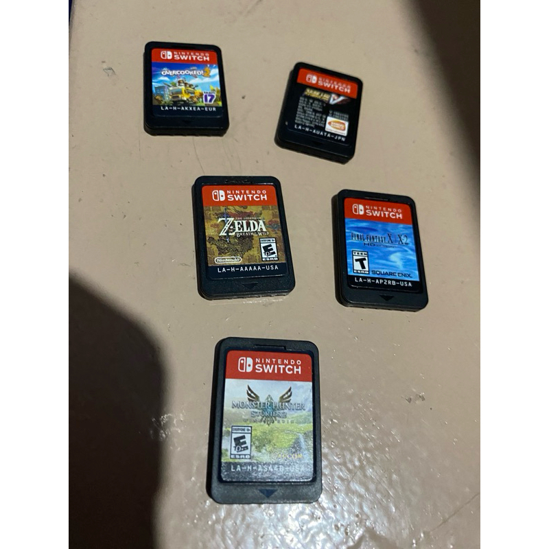 Nintendo Switch Games Original Preloved wout Case | Shopee Philippines