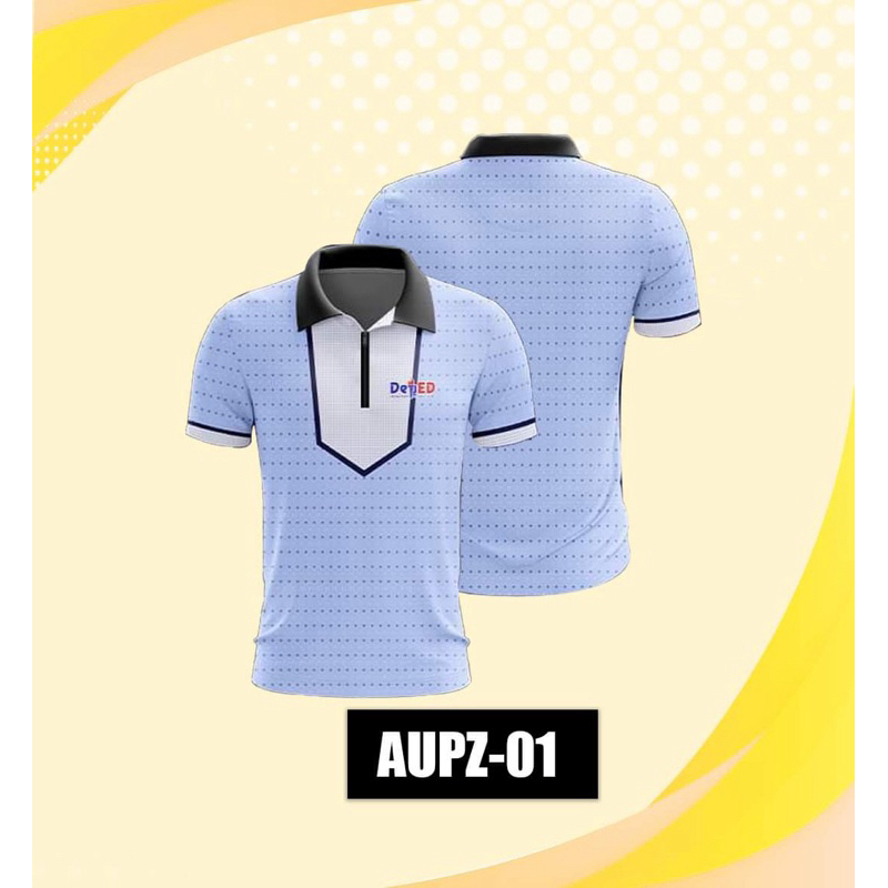 FULL SUBLIMATION ALTERNATIVE ZIPPER POLO FOR WOMEN