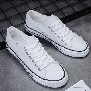 men s canvas sneakers white shoes