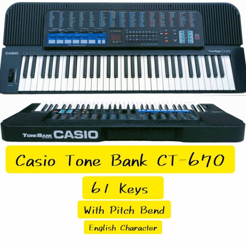 Casio ct outlet 670 midi