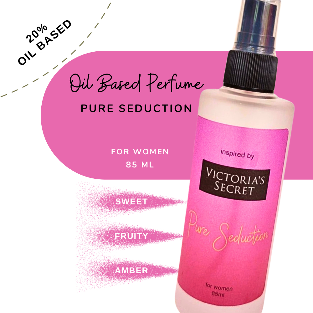 VS Pure Seduction By Inspired Scent for Women Oil Base Perfume long ...