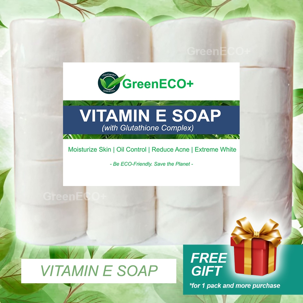 Vitamin E Soap original whitening effect with glutathione bath soap