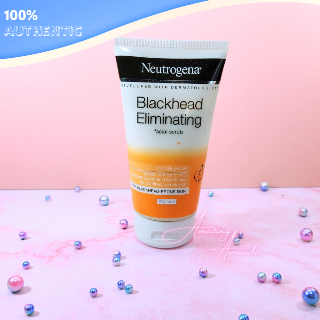 Neutrogena Blackhead Eliminating Facial Scrub 150ml Shopee Philippines