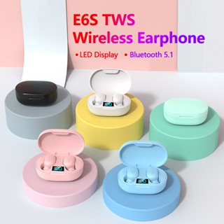 E6S Wireless Bluetooth Headset TWS True In ear Earbuds Sport