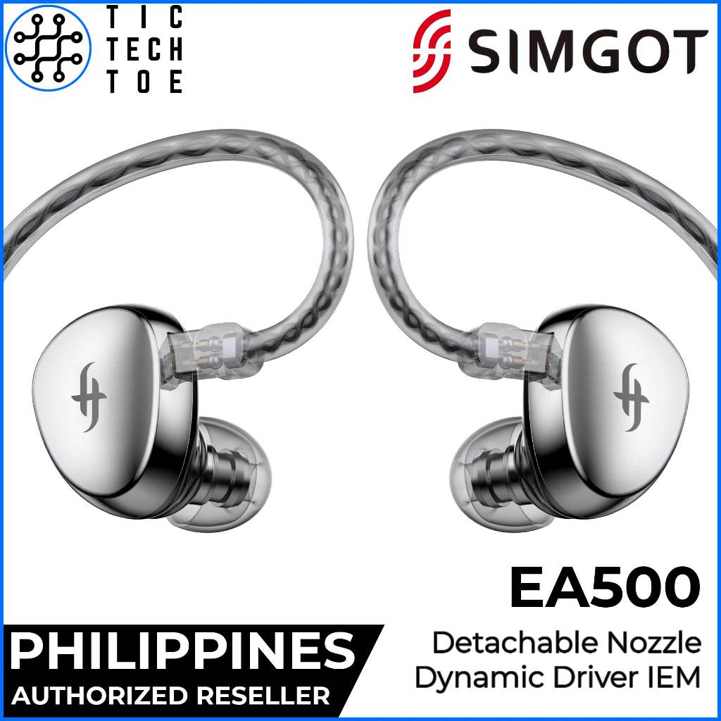 SIMGOT EA500 Detachable Tuning Nozzle Dynamic Driver Metal Alloy