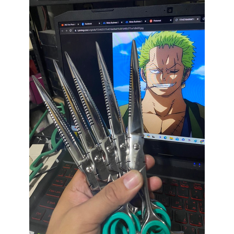 CUSTOMIZED ZORO SIZE 9.5