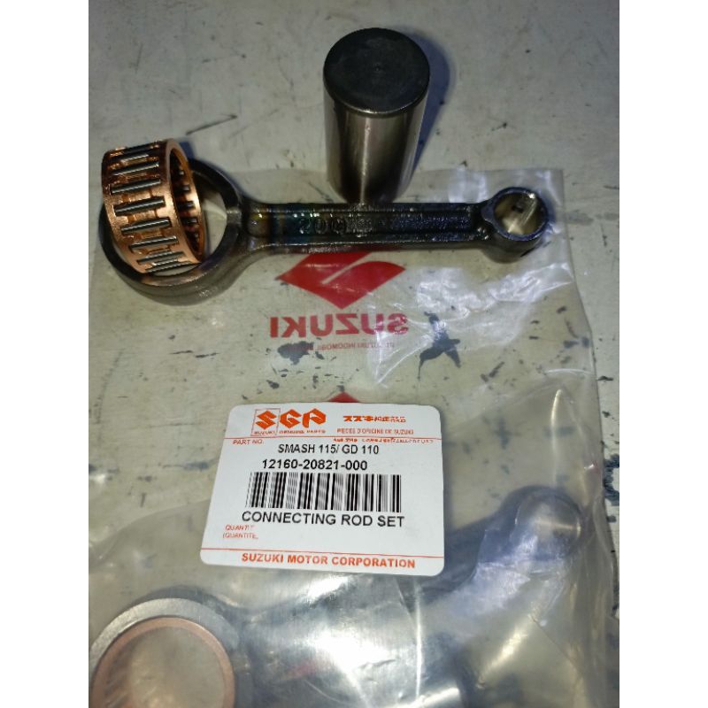 suzuki genuine connecting rod set for(Smash115/GD110/skydive 125 carb ...