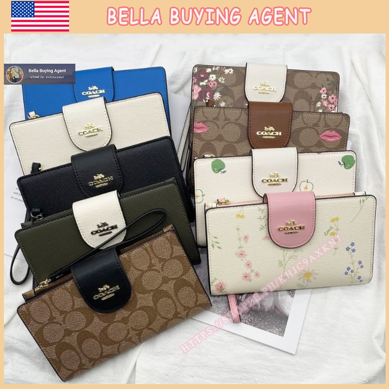 【Bella's shop】US ️ women's long wallet Wristlet Wallets Clutches zipper ...