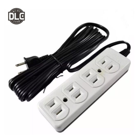 5 meter wire cord power socket wire extension 2-3-4 hole | Shopee ...