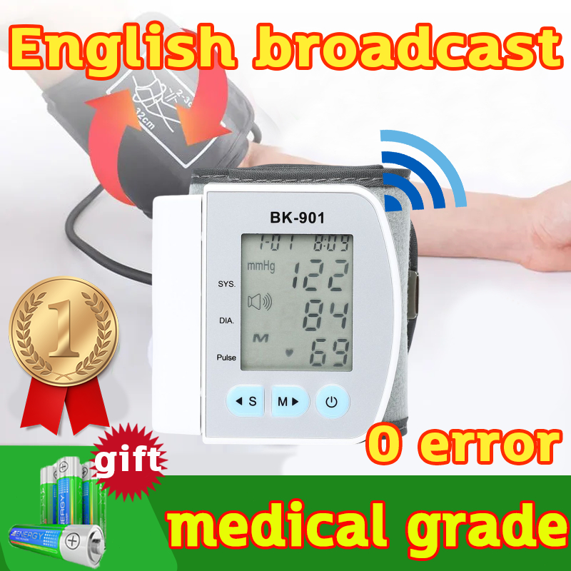 Electronic Blood Pressure Monitor Set Automatic Accurate Digital BP