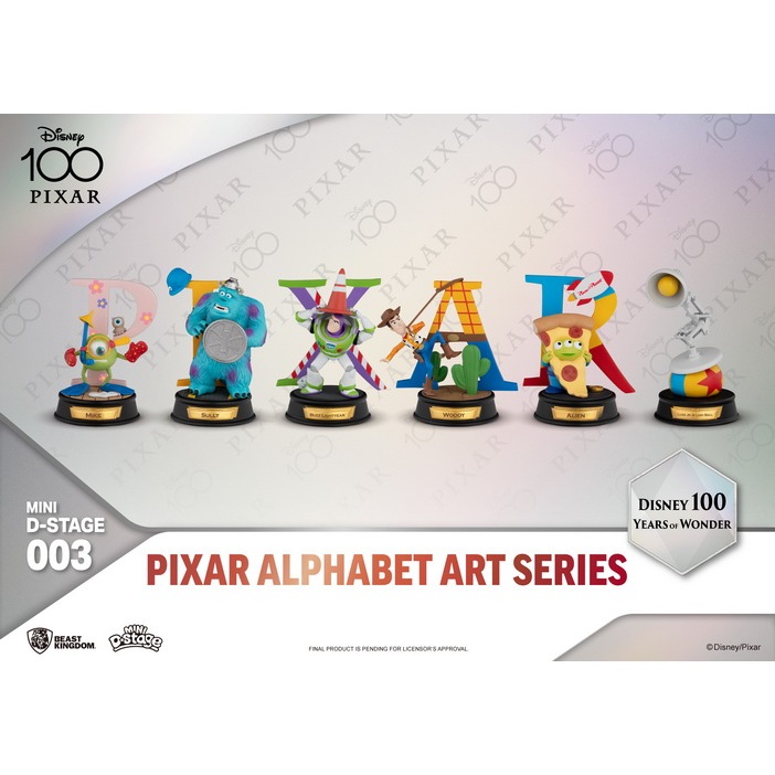 Disney 100 Years Of Wonder Series Mini Diorama Stage 003 - Pixar ...