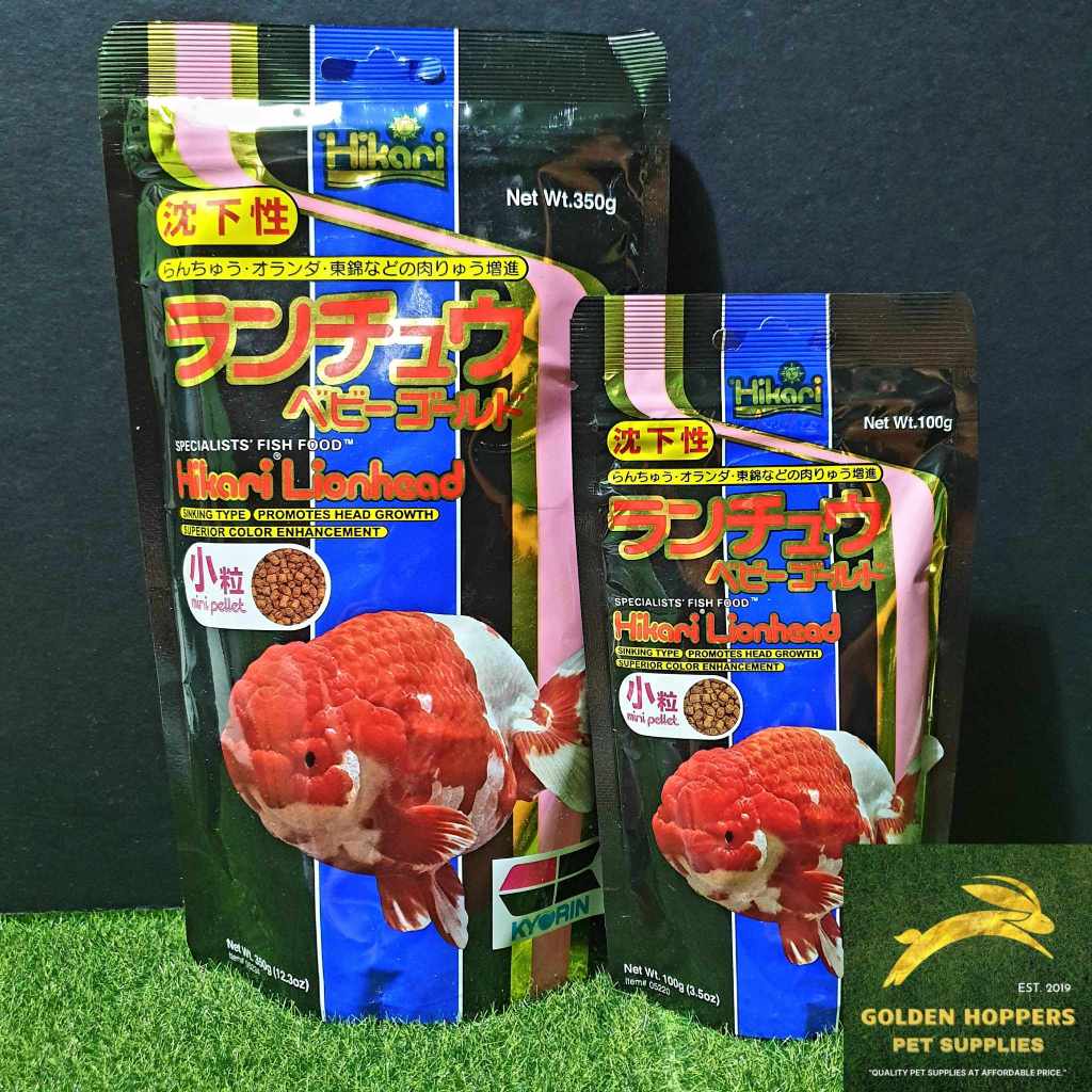 Hikari Lionhead Gold Fish Food (100g/350g) Shopee Philippines