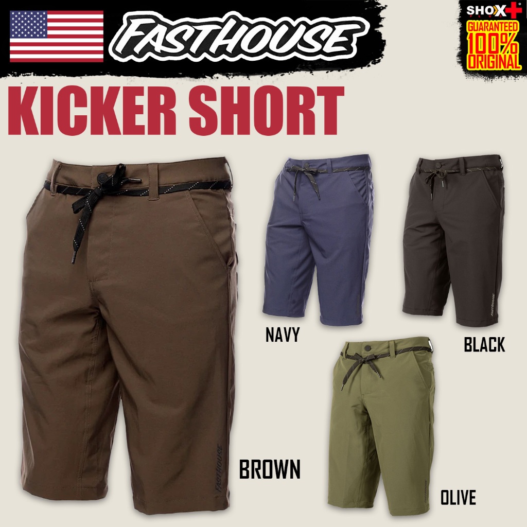 Pantaloncini Da Equitazione FASTHOUSE Kicker - Colore Marrone