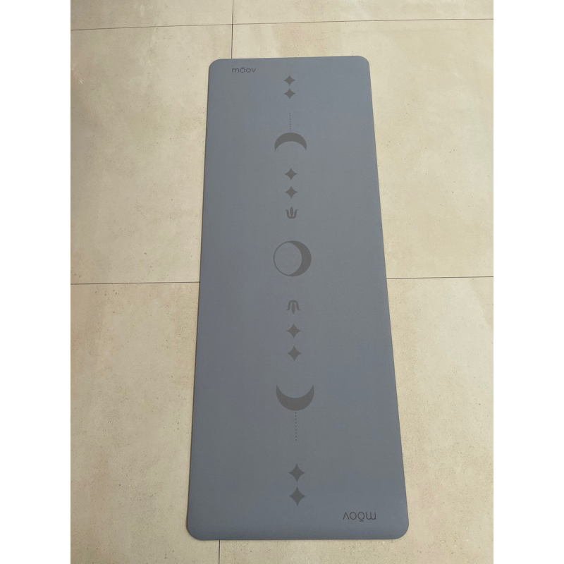 ECLIPSE YOGA MAT by mōov Coconut Fiber PU Leather + Natural Rubber Non ...