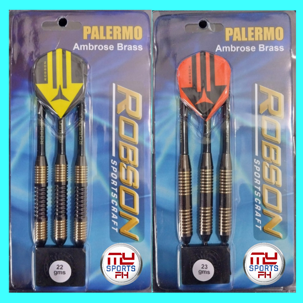 Robson Palermo 22g / 23g Dart Pins Stratum Series Ambrose Brass Darts
