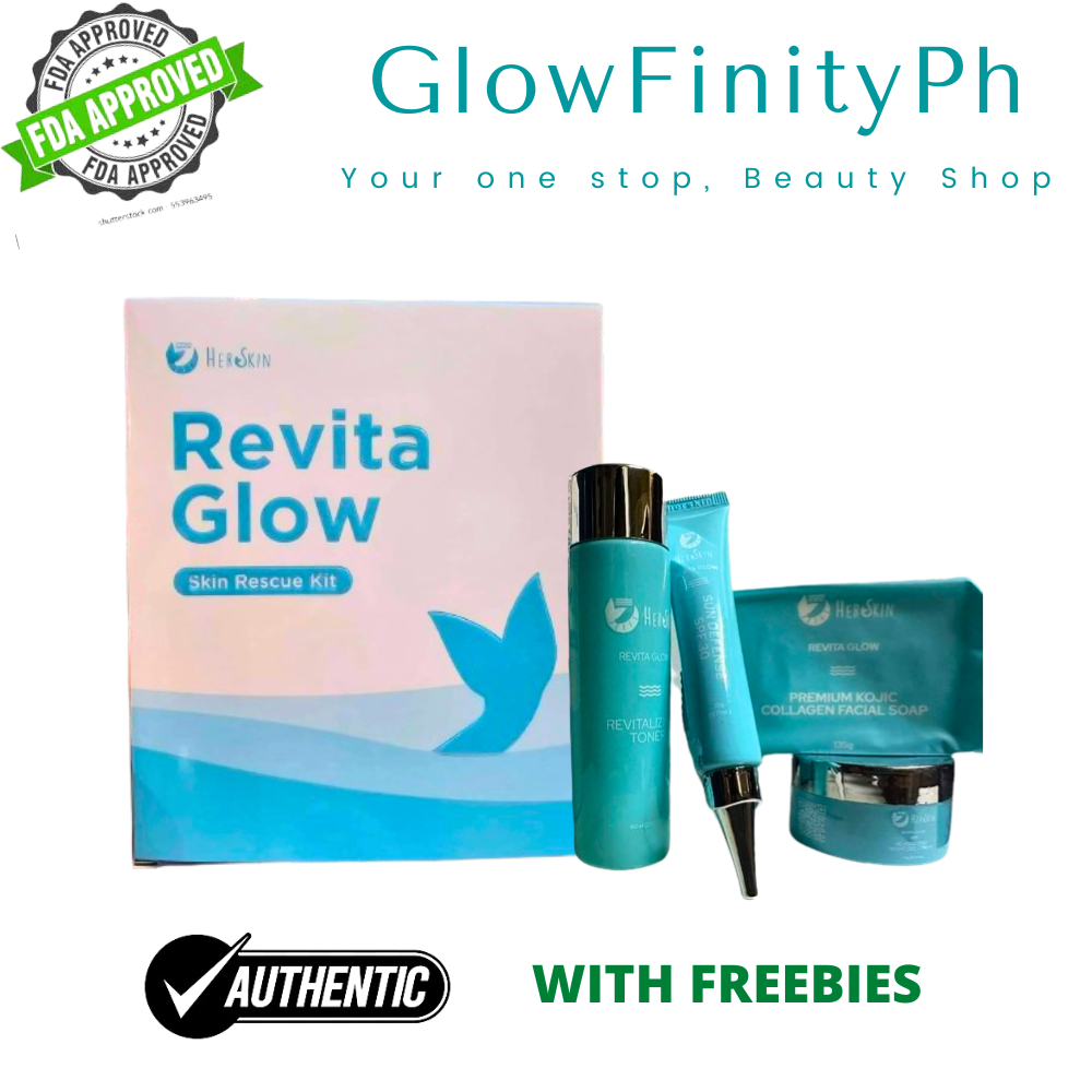 Her Skin Revita Glow Skin Rescue Kit | Kath Melendez | Shopee Philippines