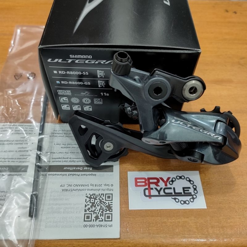 Shimano ULTEGRA RD R8000 GS / SS 11 speed rear derailleur | Shopee ...