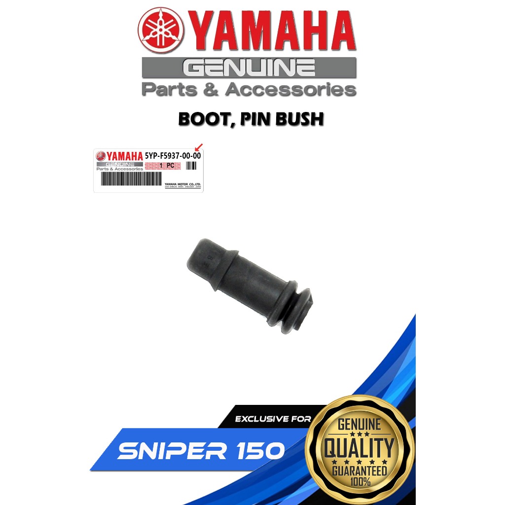 GENUINE CALIPER RUBBER BOOT 2 / PIN BUSH FOR SNIPER 150MX ( 5YPF5937