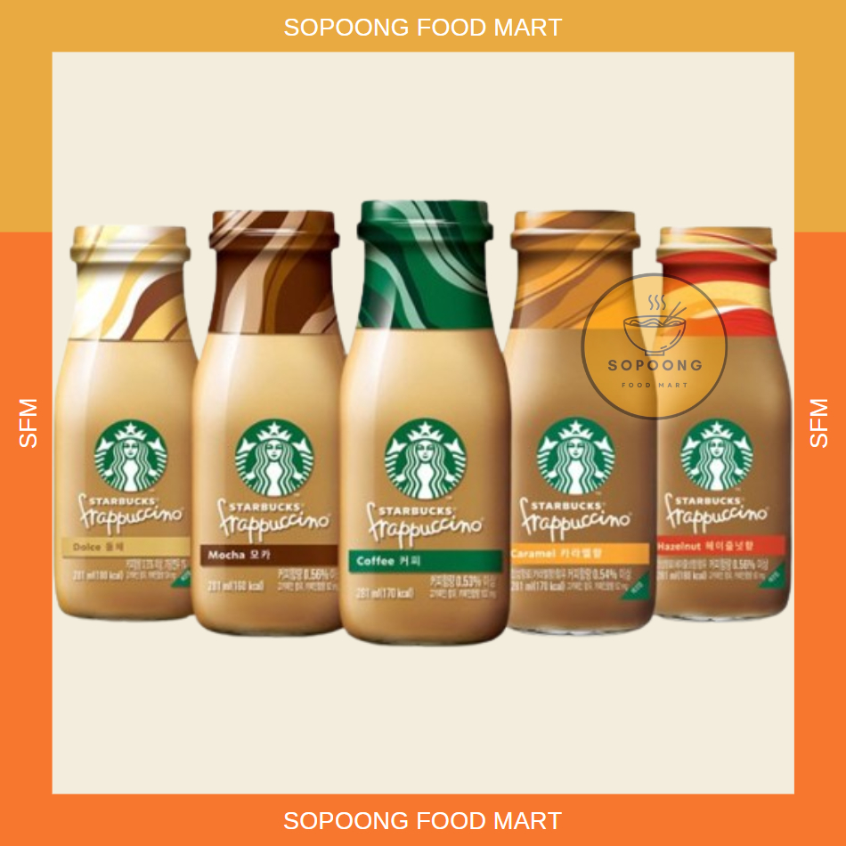 STARBUCKS Frappuccino Korean Variant 281ml | Shopee Philippines