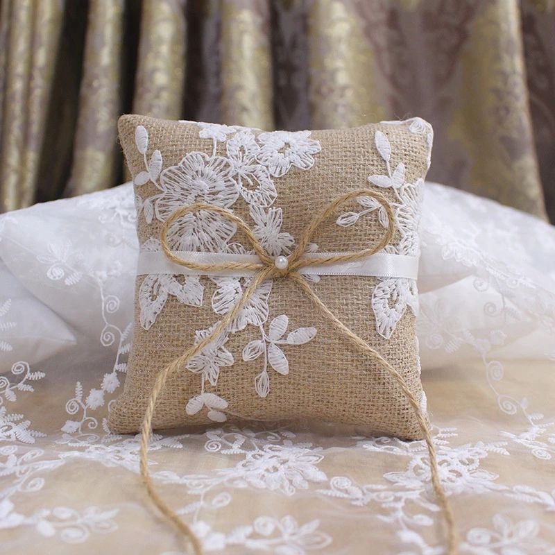 Rustic Ring Pillow for Wedding Shopee Philippines