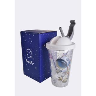 Insulated Innovative Printed 450ML / 650ML Double Wall Ice Straw Cup