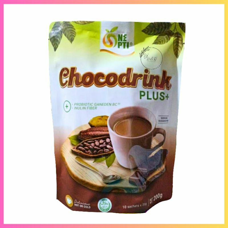 ONE OPTI CHOCO DRINK +Probiotic Ganeden BC30 Inulin Fiber 10 sachets ...