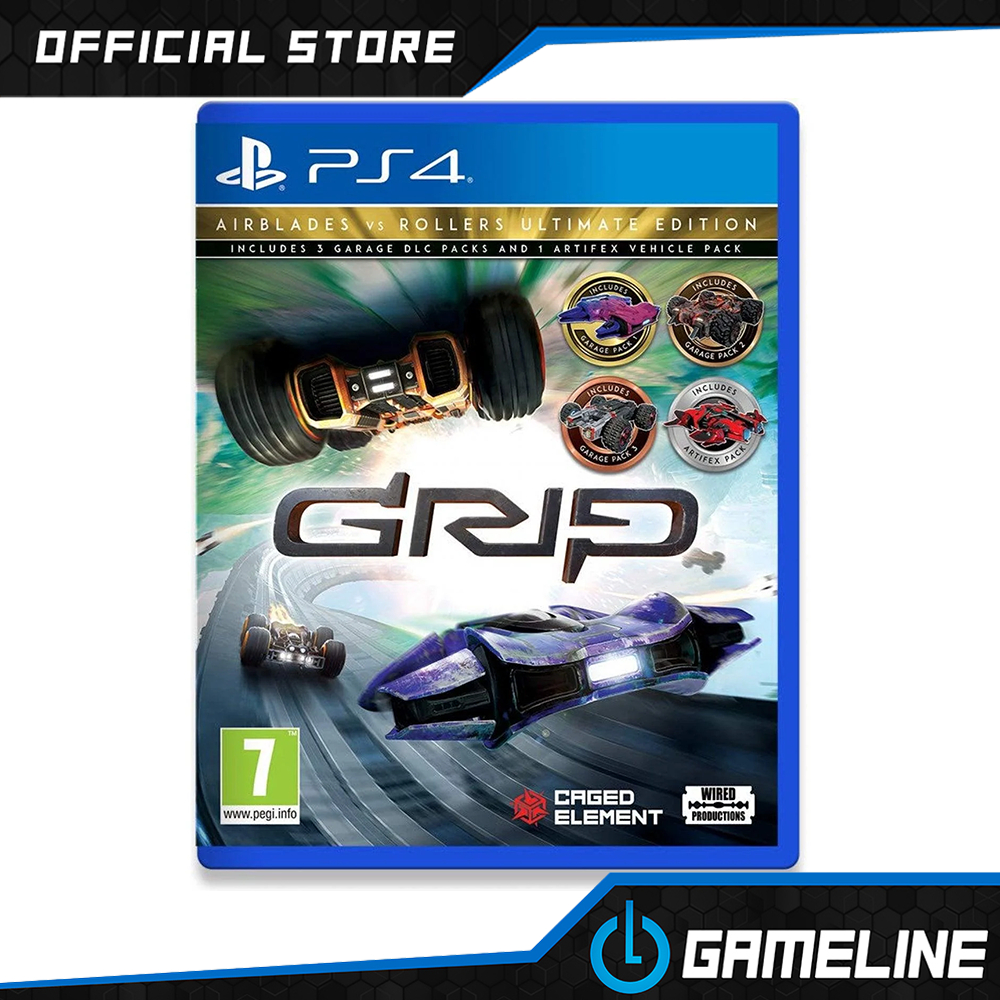 PS4 Grip Combat Racing Airblades vs Rollers Ultimate Edition (R2 ...