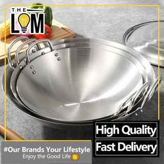 1pc Upgraded Thickened Stainless Steel Soup Steamer Pot With Gold Handle,  Small Milk Pot For Home Use