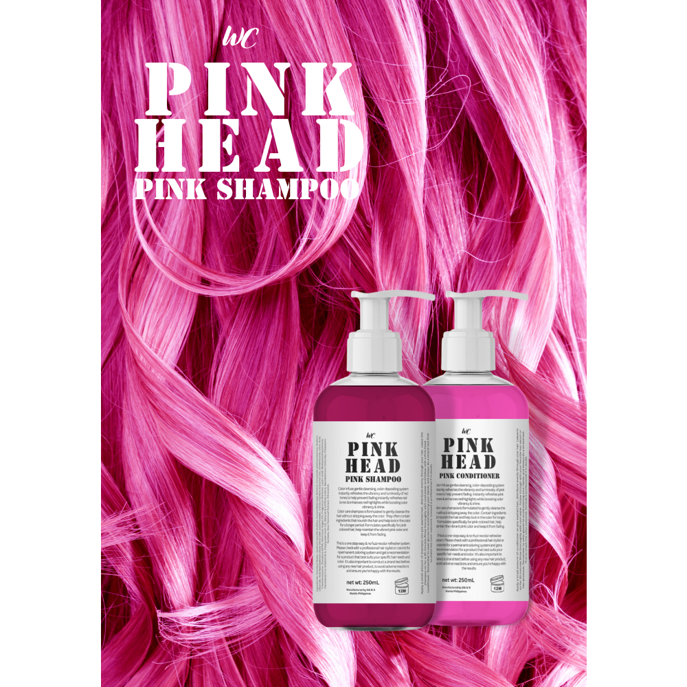 Pink Shampoo & Conditioner New formula 30x pigments Color Intense ...