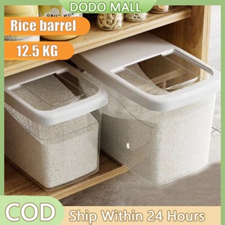 40cm Kitchen Rice Storage Box Grain Container Kitchen Organizer Large  Plastic Flour Rice Boxes Dust-Proof Moisture