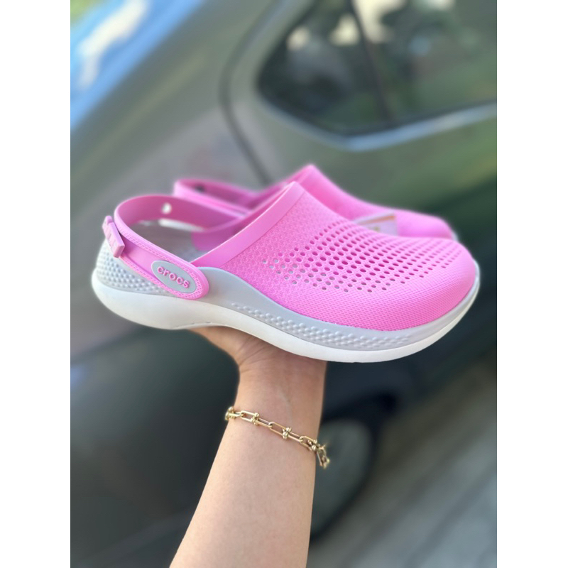 Crocs Literide in Pink | Shopee Philippines