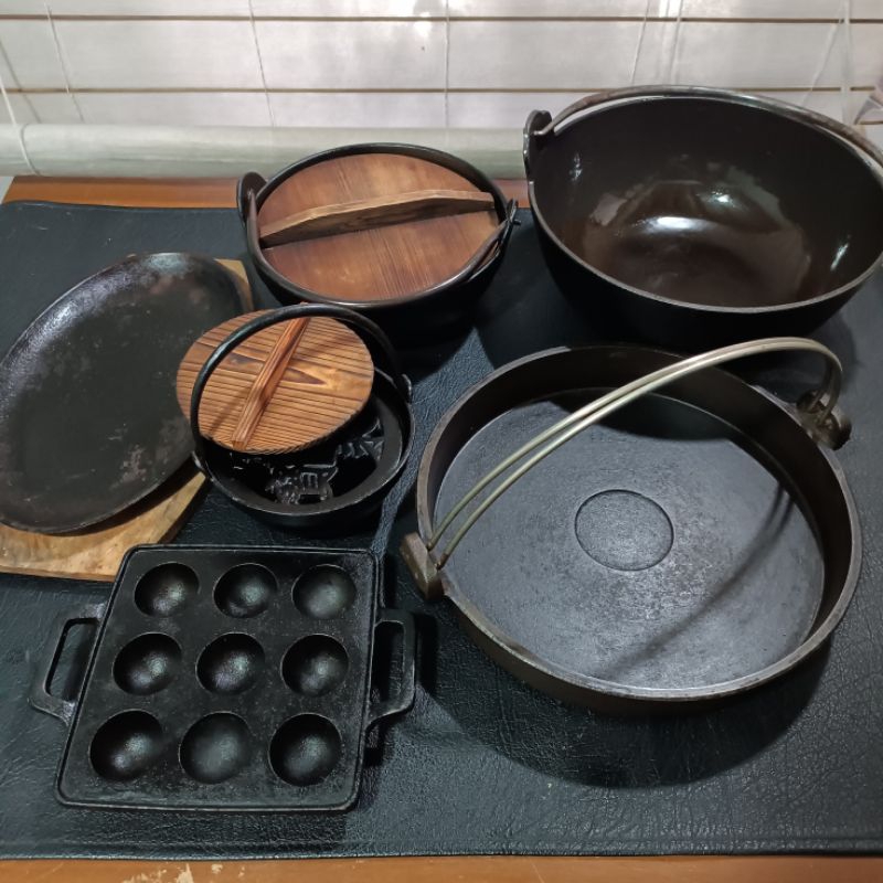 Japanese Cast Iron Cookware Assorted Shopee Philippines