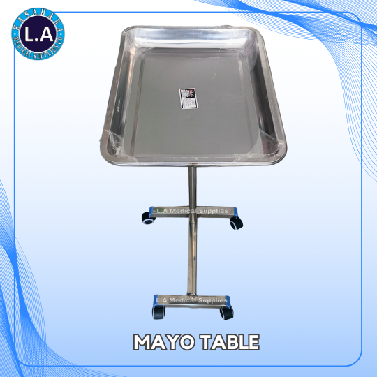 Mayo Table For Medical Use For Hospital Use | Shopee Philippines