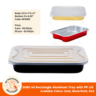 50 Pc Aluminum Foil Lasagna Pan Disposable Loaf Bread Container
