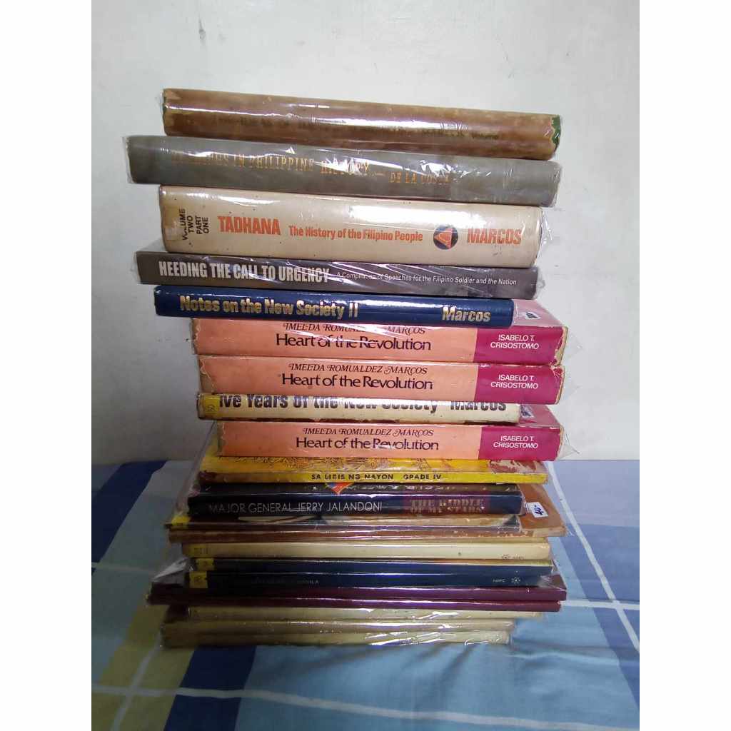 BB67 FILIPINIANA > Filipino Authored Books (Pre-loved) | Shopee Philippines