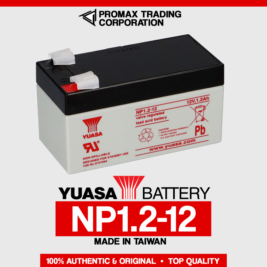 Batteria Piombo Yuasa 12V 1 NP1.2 - 12FR - Foto 3