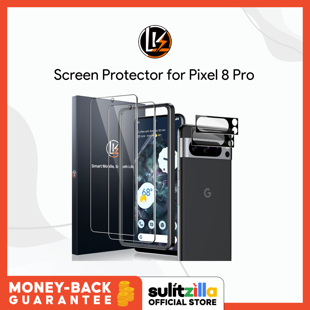 LK Screen & Camera Protector for Google Pixel 8 Pro (2+2 Pack) Shopee