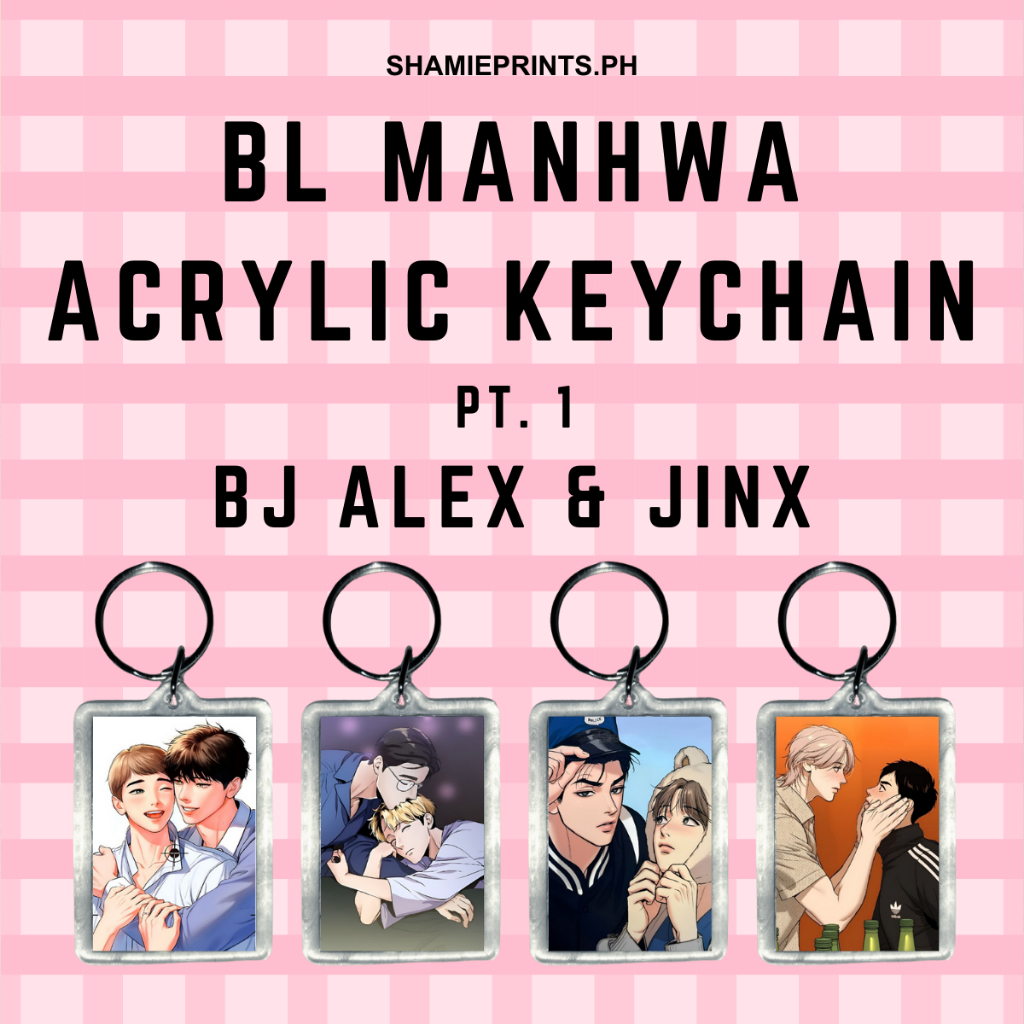 BL MANHWA ACRYLIC KEYCHAIN pt.1 BJ ALEX / JINX | Shopee Philippines