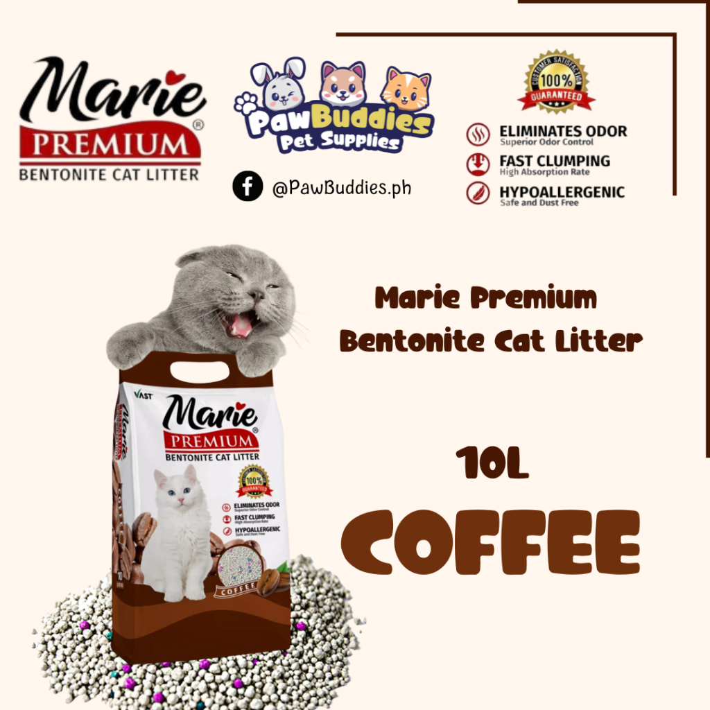 Marie Premium Cat Litter 10L Shopee Philippines