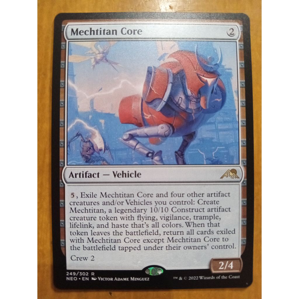 MTG Mechtitan Core Rare Kamigawa: Neon Dynasty NEO Magic: the Gathering ...