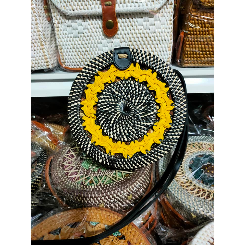 Original Bali Rattan Bag Authentic Handmade Sling Bags for Ladies 20CM Shopee Philippines