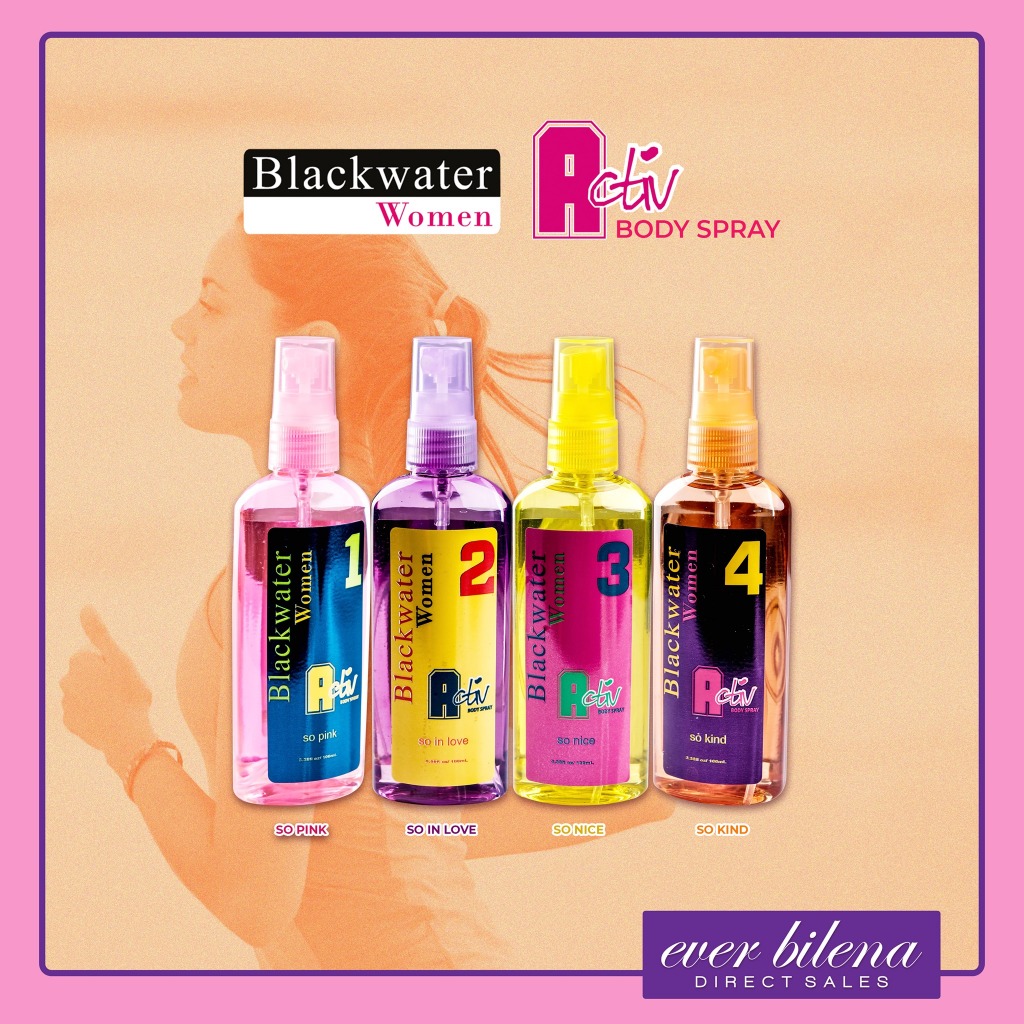 Blackwater Women Active Body Spray 100ML Shopee Philippines