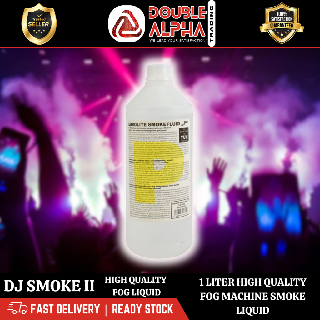 1 LITER KAYA DJ SMOKE II FOG LIQUID, FOG JUICE, STAGE EFFECT, FOG
