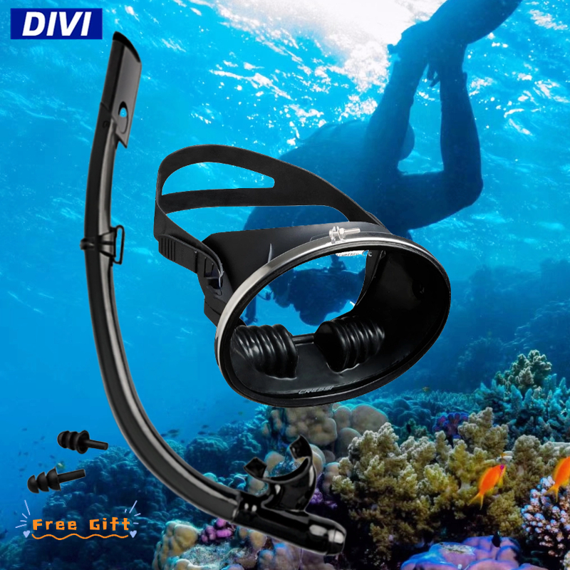 DIVI Snorkeling Set Snorkel Set for Adult Diving Mask with Snorkel Anti ...