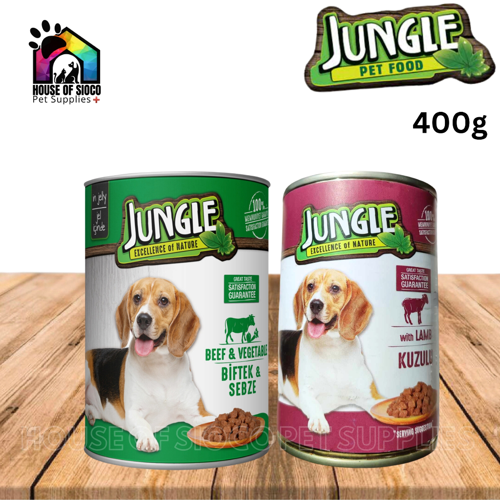 Jungle Wet Dog Food 400g Shopee Philippines