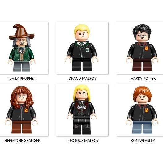 LEGO Minifigure Harry Potter Diagon Alley Shopee Philippines