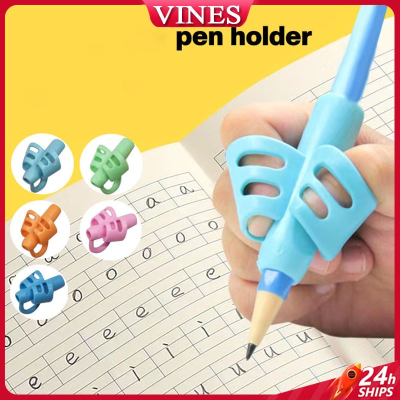 Pencil Holder Pen Writing Aid Grip Posture Correction Grip Holder ...